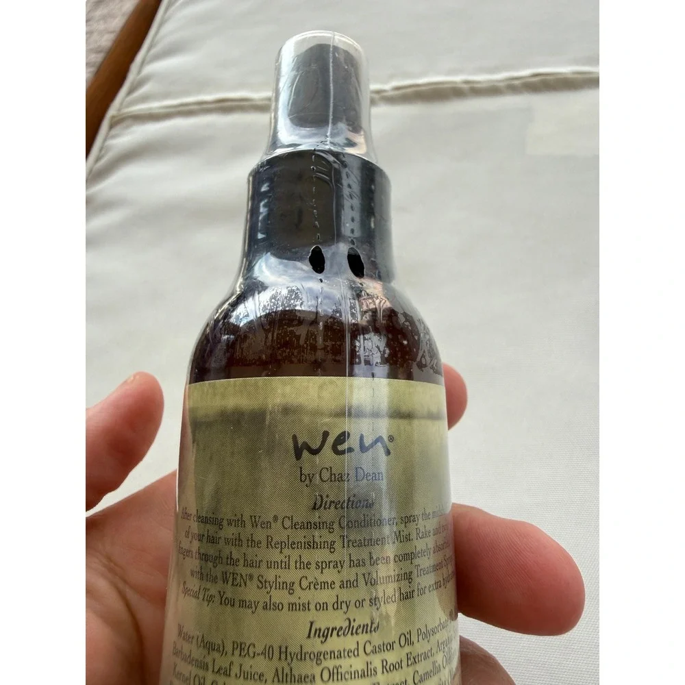 Wen by Chaz Dean Sweet Almond Mint Replenishing Treatment Mist 6oz New Sealed‎